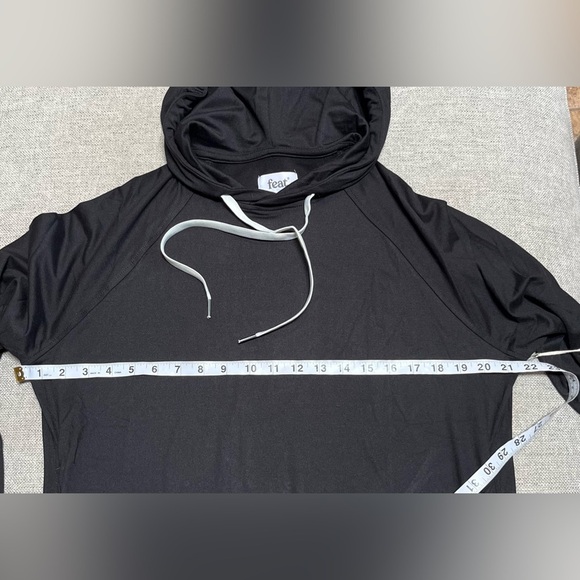 Feat Unisex FlowTech Roam Hoodie Sweatshirt Size Small Black - Picture 8 of 8